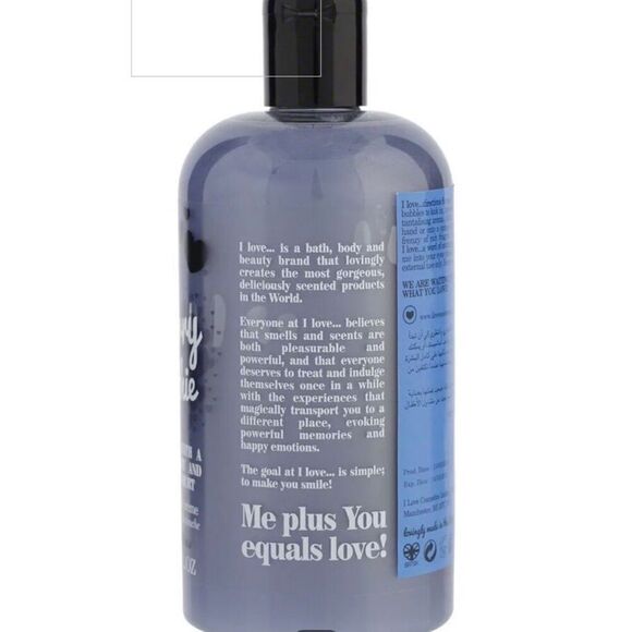 I LOVE ... - 🎉HP🎉NWT Blueberry & Smoothie Bubble Bath & Shower Gel. 16.9 fl. oz. - Picture 7 of 16